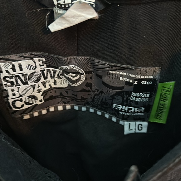 Ride Plaid Snowboard Pants - Picture 3 of 7